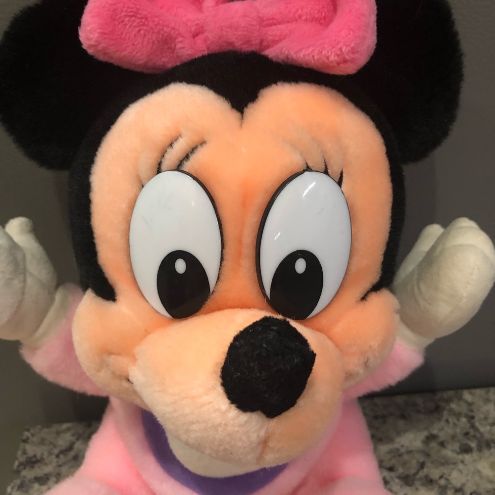 Disney Baby Minnie Mouse Plush Stuffed Animal Toy - Picture 2 of 9